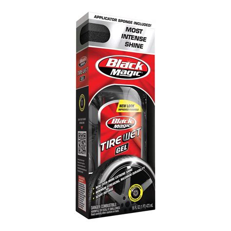 Restore Your Tires to their Former Glory with Black Magic Tire Gel